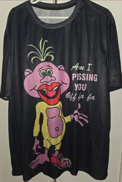 Novelty Graphic T-Shirt - Peanut "Am I pissing you off? Fa-fa!" Jeff Dunham