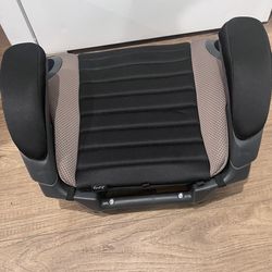 Chicco GoFit® ClearTex® Backless Booster Car Seat, Travel Booster Seat for Car, Portable Car Booster Seat for Children at Least 4 Years Old and 40-110
