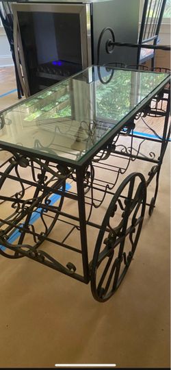 Wine Table Cart