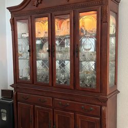 Wooden Display Cabinet 