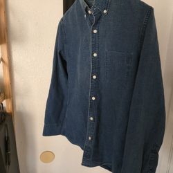 J Crew Denim shirt Men small