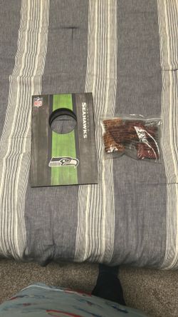 Seahawks Mini Cornhole Game