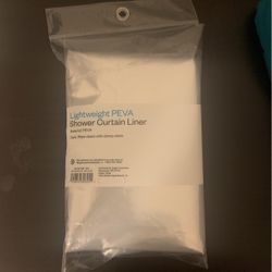 Shower Curtain Liner - Transparent