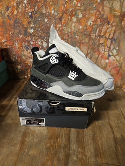 Air Jordan 4 Retro Fear 2024 sz8