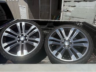 Silverado rims 24s