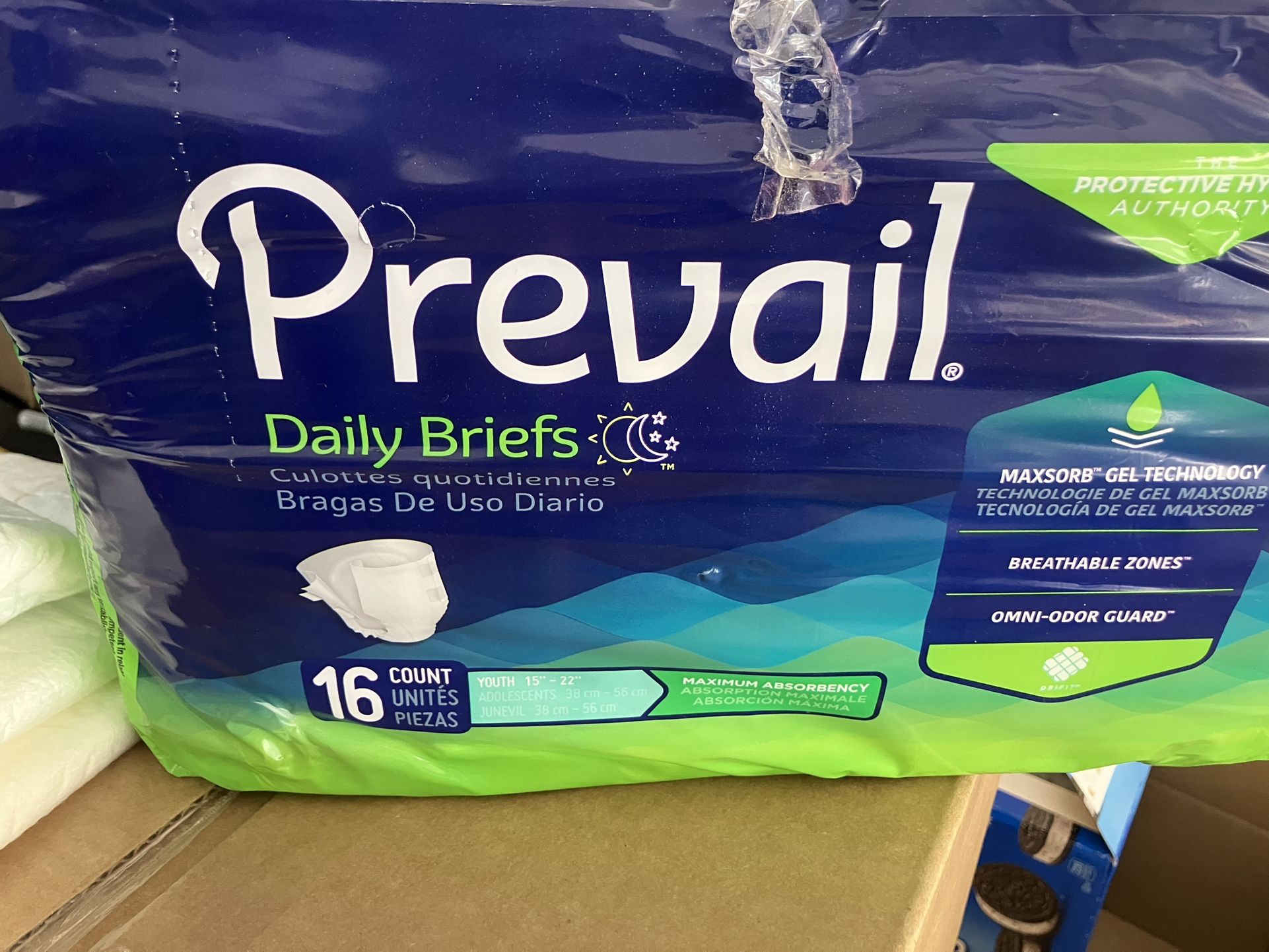 Prevail Daily Briefs Size Small Or Youth “15-22”