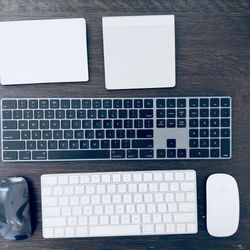 Apple Keyboard, Mouse & Trackpad