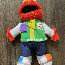 Sesame Street Talking Ready for School Elmo Doll Talks and Sings 2011