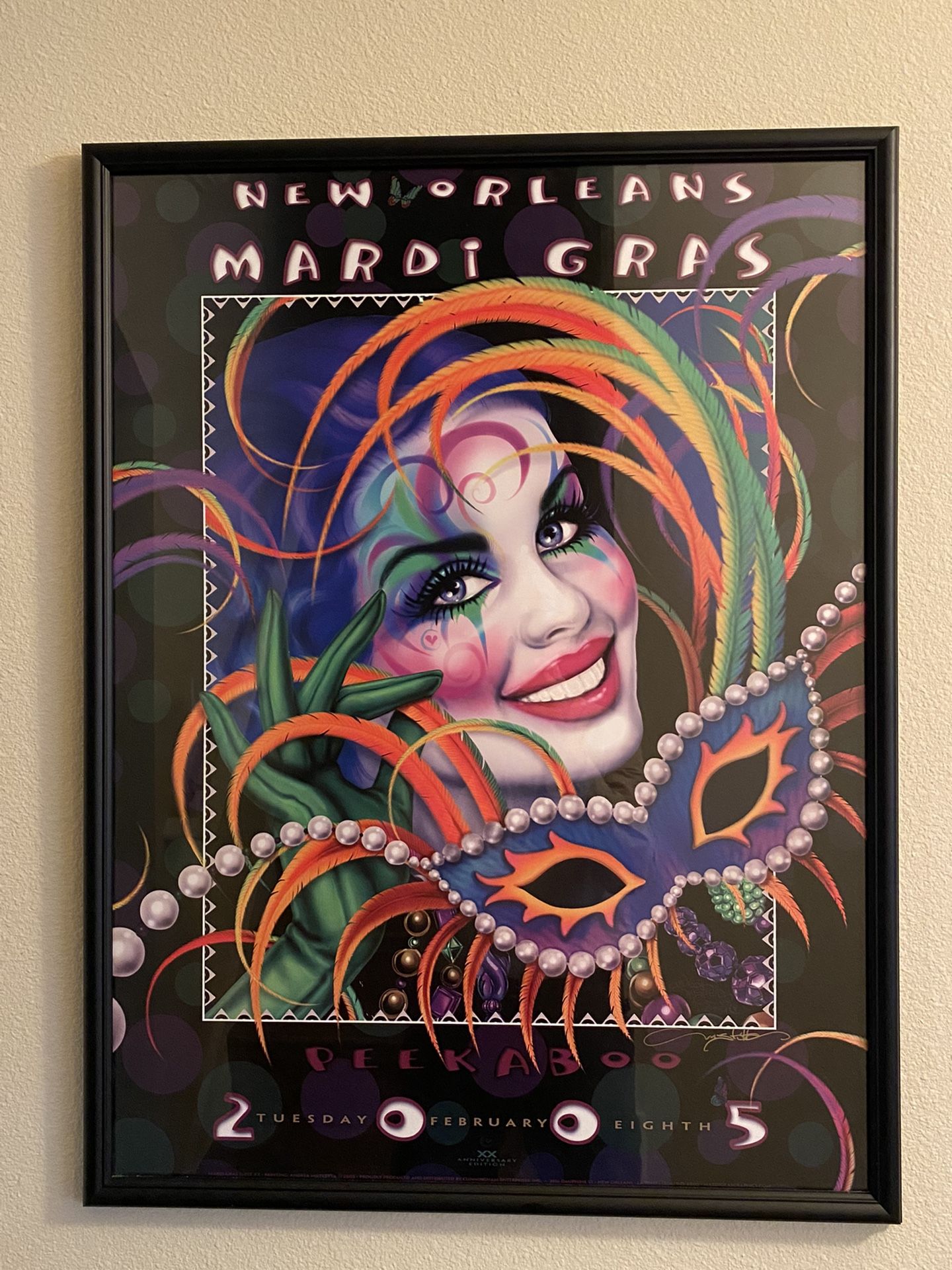 2005 Mardi Gras Poster,