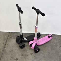 JETSEN Leap 3-Wheel Light-Up Kick Scooter