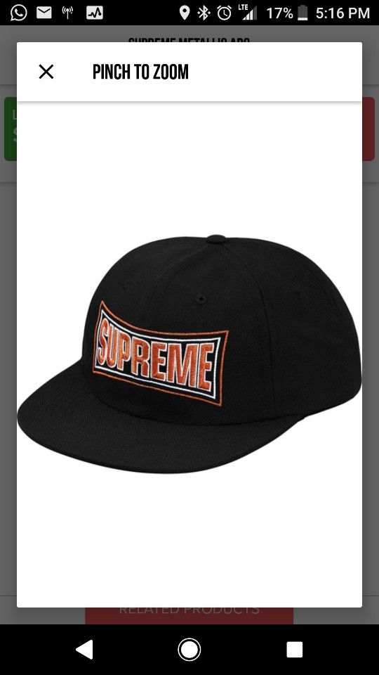 Supreme Hat