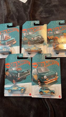 Anniversary Hotwheels 1-5