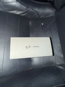 Ray ban metas Matte black gen 2 SEALED!