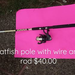 Catfish Pole And Rod 