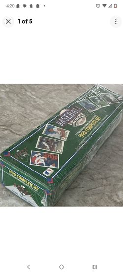 upper deck 1990 complete set baseball