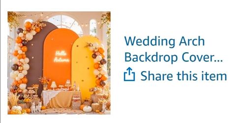 Arch Spandex Backdrop Covers