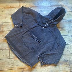 Denim Pull Over Jacket