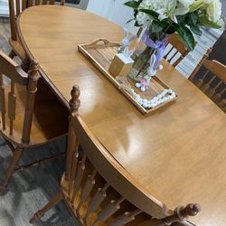dining table with 6 chairs