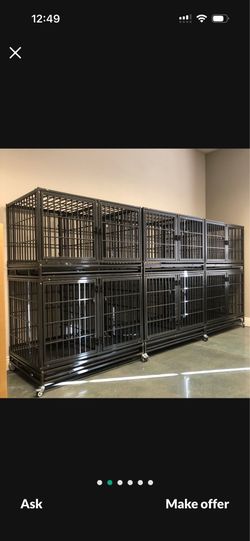 6 new dog kennel crates