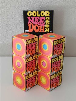 Schylling NeeDoh Color Change Squish Toy Fidget Stress Ball