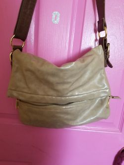 Beige crossbody bag