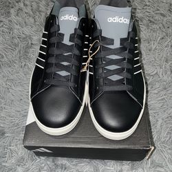 Size 10.5, men’s brand new unworn Adidas shoes with tags and box