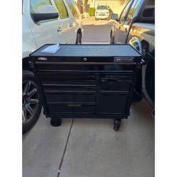 Craftsman Rolling Tool Cabinet with Integrated Power Strip