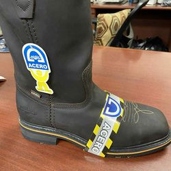 Botas de Piel para Trabajar con casquillo