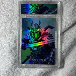 Brand New Holographic Short Print Shredder Numbered To 99 Only 