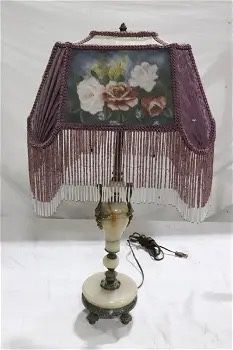 Beautiful onyx base lamp with bronze ormolu,All Products : American Fashion Style Bags On Sale