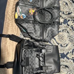 Coach Leather Backpack and Duffel