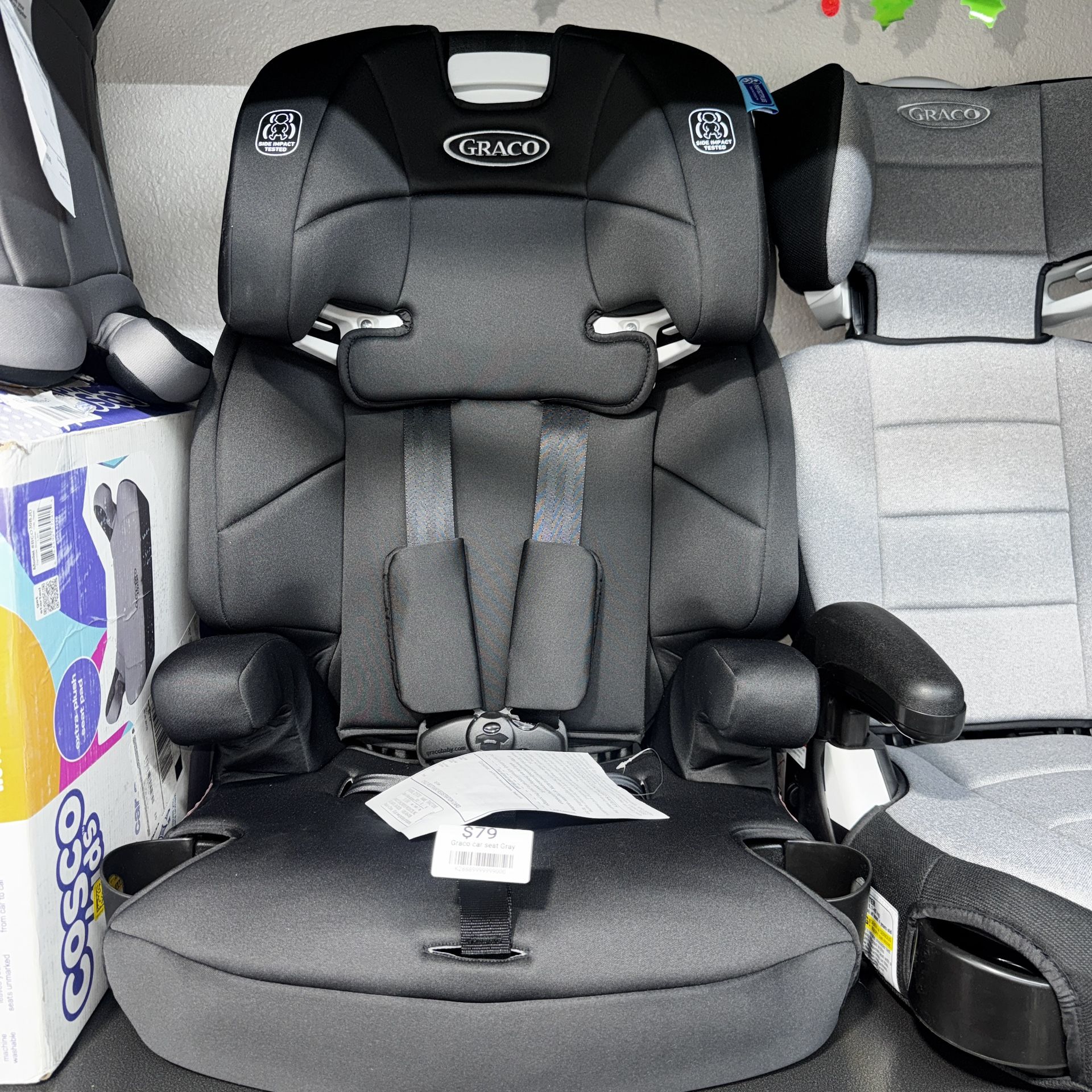 Graco Tranzitions 3-in-1 Harness Booster Car Seat, Forward Facing Car Seat, Highback, to Backless Booster, Proof