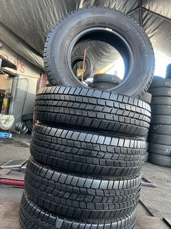 4 Michelin LT 225/75/16 Installation Included
