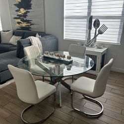 Dining table for four