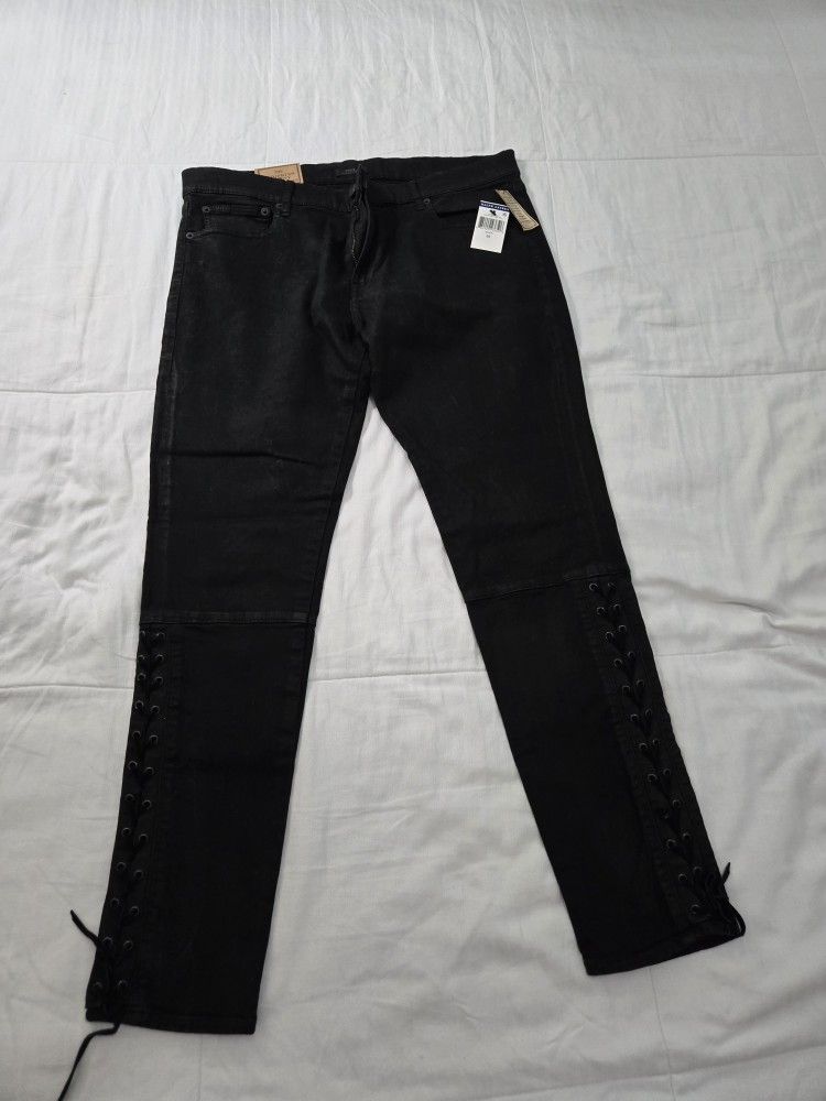 Polo Ralph Lauren Women's Black The Tompkins Skinny Jean