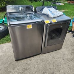Washer and dryer
