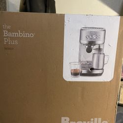 Breville BES500BSS Bambino Plus Espresso Machine – Brushed Stainless Steel