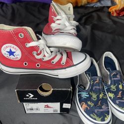 2 Pairs Of Shoes KIDS SIZE 11.5C