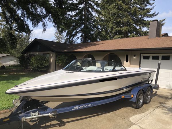 1999 supra comp ski boat