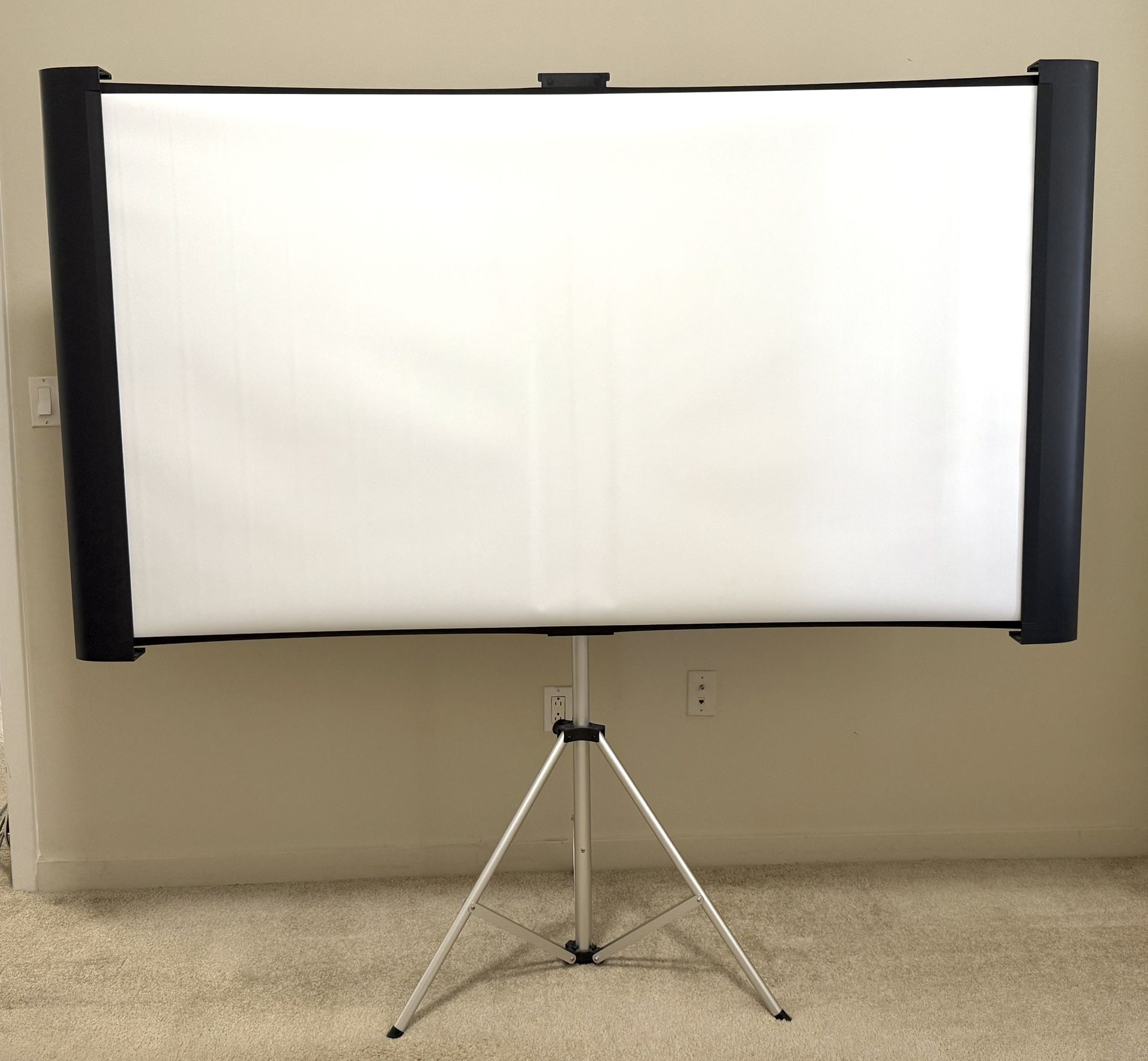 Epson - Accolade Duet 80" Portable Projector Screen - Model: ELPSC80