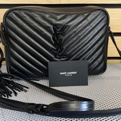 Saint LaurentMedium Lou Matelassé Leather Camera Bag