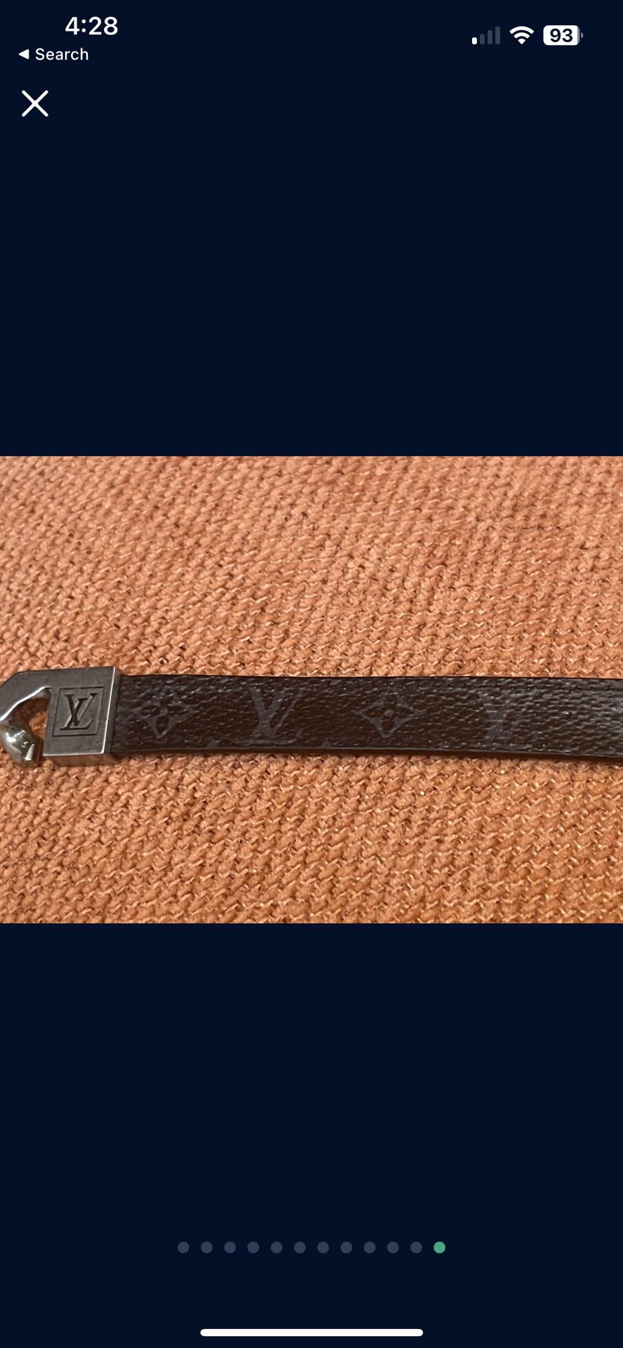Louis Vuitton Bracelet Monochain Reverso Used Once Make Me An Offer 