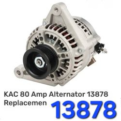 Alternator 13878 Replacemen, Vibe, Celica, Corolla, Matrix, MR2