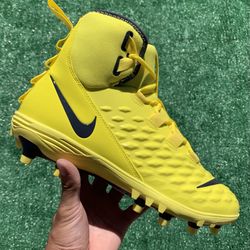 NIKE FORCE SAVAGE VARSITY 2 “OPTI YELLOW” FOOTBALL CLEATS (Size 11, Men’s)