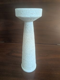 Stone Pillar Candle Holder