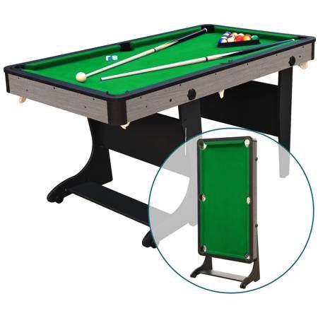 Airzone 5' Folding Billiard Table - Green Felt