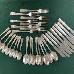 Newport Silver plate Dinnerware Set