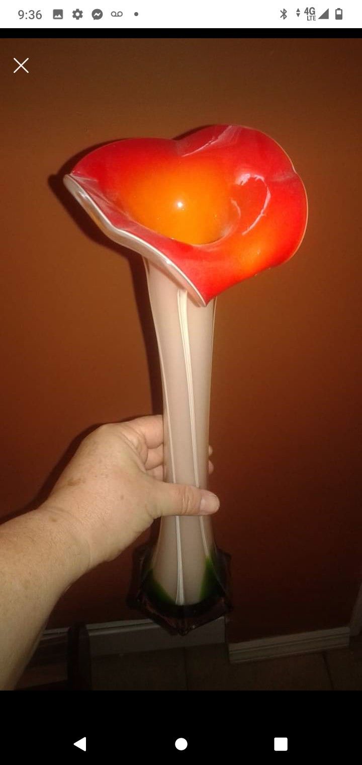 Vintage Glass Vase