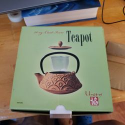 Unity 26 Oz Cast Iron Teapot - $25