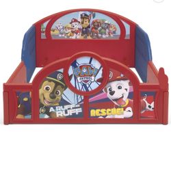 Nick Jr. PAW Patrol Plastic Sleep and Play Toddler Bed by Delta Children